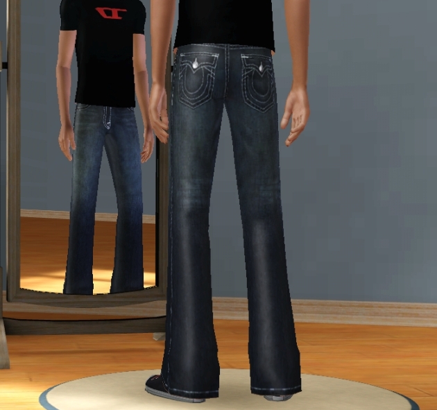 The Sims Resource True Religion Jeans Dark+Diesel Boxers