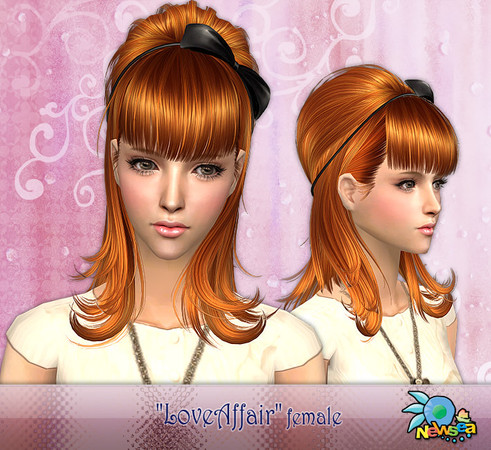 Sims 2 — NewSea SIMS2 Hair J017f LoveAffair 1 by newsea — 
