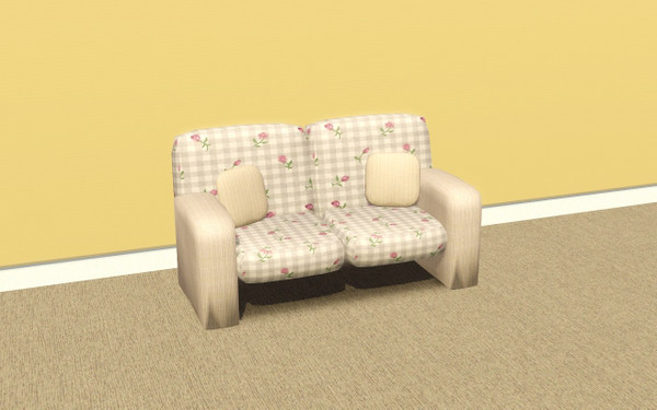 Sims 3 — Cozy Koala Loveseat by DeluxeDesigns — Cozy Koala Loveseat by Deluxe Designs