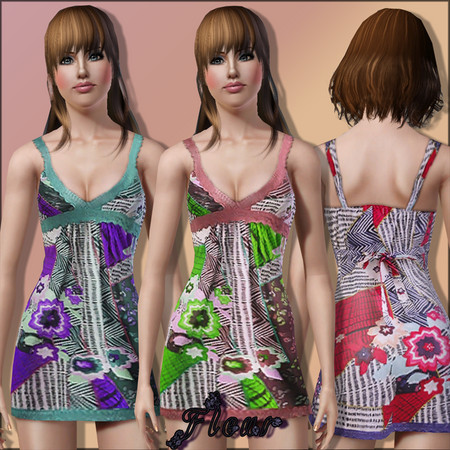 Sims 3 — Fleur-2  by hasel — No Description