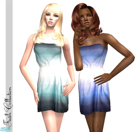 Sims 2 — Fresh Collection-Mesh+2 Recolors by Frozen and Iced — This is my first high quality Sims 2 mesh. Now I\'m