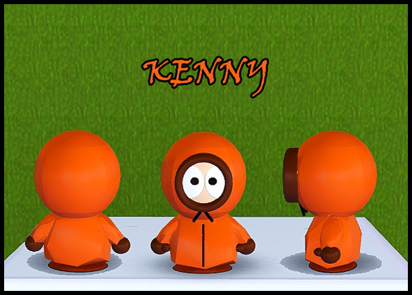Sims 3 — Kenny_SP boys set by BlackSweety — Soth Park dudes. KENNY. Decorative item