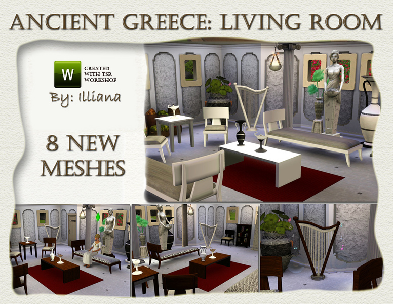 Illiana S Ancient Greece Living Room