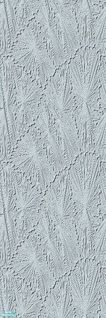 Sims 2 — Luxury Textured Vinyl Anaglypta - Frost Misty Blue by ziggy28 — Luxury Textured Vinyl Anaglypta set 3 Frost.