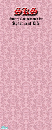 Sims 2 — Thistle Damask Set - AL - Rose by 71robert13 — Rose colored thistle blossoms & leaves weave together to make