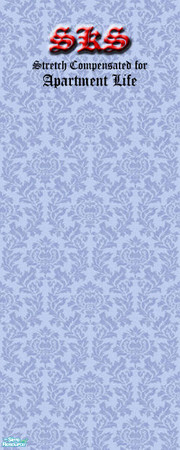 Sims 2 — Thistle Damask Set - AL - Periwinkle by 71robert13 — Periwinkle colored thistle blossoms & leaves weave