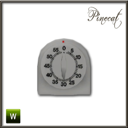 Sims 3 — Kitchen Timer Smoke Alarm 1 by Pinecat — You may need to use the MoveObjects On cheat to place this on your