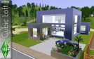 Sims 3 — Cubic Loft by laithdarant — 1 bedroom, 1 bathroom, kitchen, livingroom, reciever, garage 1 car, decorated