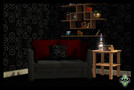 Sims 3 — For The Love Of Black 3 by Manipulated-Minds — A black gothic pattern for your sims. 3 Colorable parts. Enjoy.