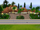 Sims 3 — Italian Luxury Cottage  by lilianalv — A luxury cottage villa for your Sims to enjoy.. with Pool Bar and Cellar