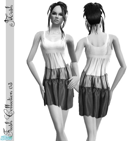 Sims 2 — FC 03 Cocktails and new mesh - MESH by Frozen and Iced — For the right work in game. By Frozen and Iced. May be