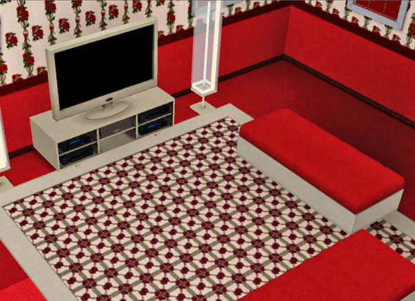 Sims 3 — Sabers and Roses by bemajae — Material with sabers and roses