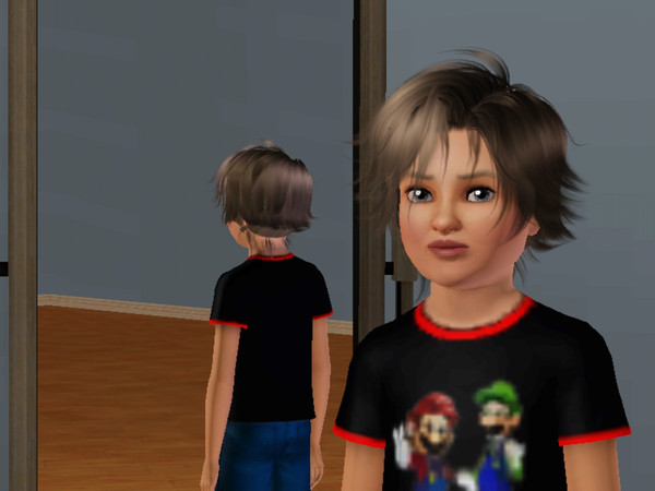 Sims 3 — leon kentrick by padeshah — hair by peggezone