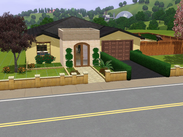 Sims 3 — The Oasis! by lopezino — This house features a pool and plenty of fun for your sims to have! The house has a two