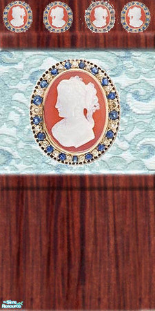 Sims 2 — Cameo Blue Panel 2 by ead425 — 