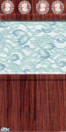 Sims 2 — Cameo Blue Panel 1 by ead425 — 