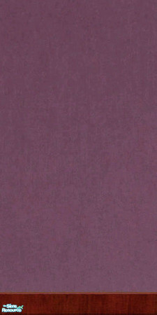 Sims 2 — Plum Textured Paint by sallyhails — With Kick Molding in Dark Wood