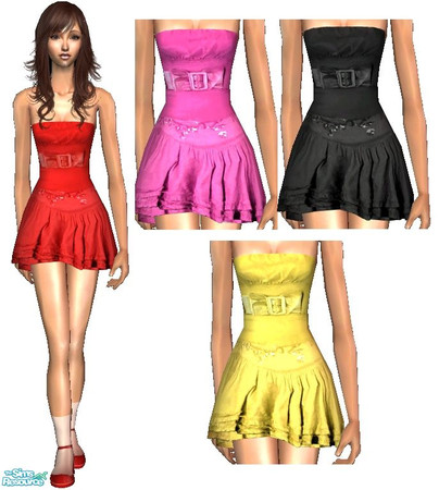 Sims 2 — Ruffles Set by nikisatez05 — 
