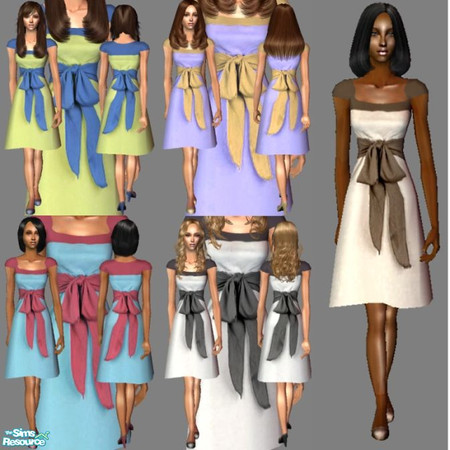 Sims 2 — Classic Dress Set by nikisatez05 — 