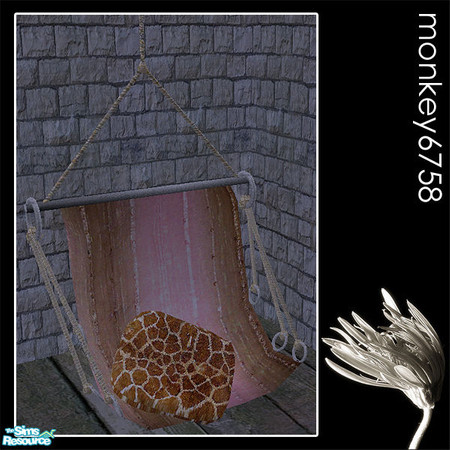 Sims 2 — Monkey6758Recolour-Hammockchairsp05 by monkey6758 — 