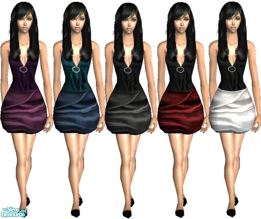 Sims 2 — Balloon Skirt & Top Set by nikisatez05 — Need Mesh from 2-for-u - Mesh, Fashion, "Balloon Skirt".