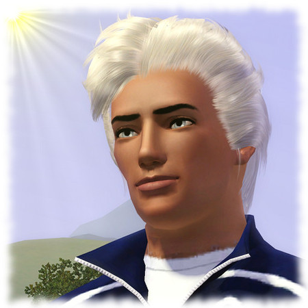 Sims 3 — Lukian by AndyOSW — Lukian. Hair is from Anubis360 (Peggy May Special Gift ~ Pooklet'd):