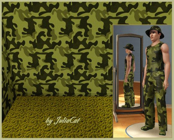 Sims 3 — Camouflage by JuliaCat — Pattern