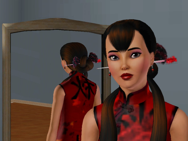 Sims 3 — so yong lee by padeshah — hair by rosesims