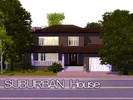 Sims 3 — Suburban House by bunnshee — 
