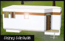 Sims 3 — Chirpy Caravan by Crayonz — A tiny little caravan, fitting all your travelling sims needs! Furnished with a bed,