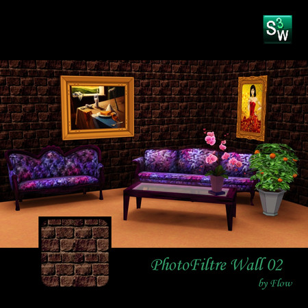 Sims 3 — PhotoFiltre Wall 02 by Flovv — 