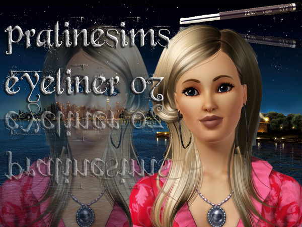 Sims 3 — Pralinesims Eyeliner 07 Duo-Colour by TSR Archive — By Pralinesims for TSR (2010)