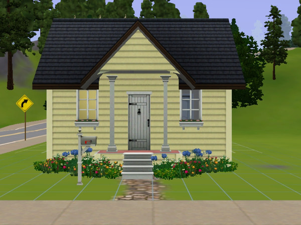 Sims 3 — Sunny Starter  by Maxiboy — Are you looking for a charming starter home in a prime downtown Sunset Valley