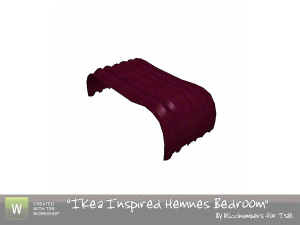 Sims 3 — Ikea Hemnes Bedroom Blankets by TheNumbersWoman — Blankets for your bed. Use Moveobjects on and the alt key to