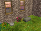 Sims 3 — Train tunel stones by Rytelier — Train tunel stones used on train tunel in World Adventures.