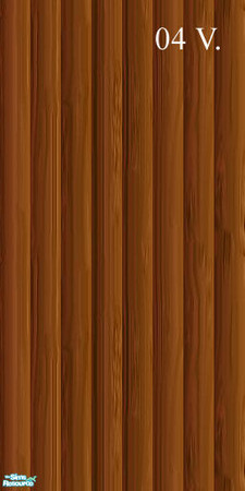 Sims 2 — Modern Wood Set - Wall04 Vertical by ayyuff — 