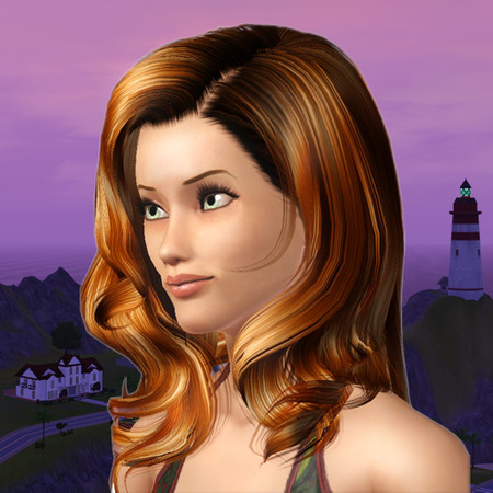 Sims 3 — Caroline by Tyty30 — Hair by Peggy