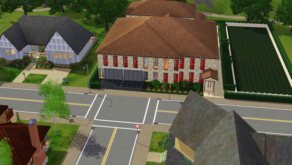 Sims 3 — Modern Winery by sauberbmw — This Modern winery is currently owned by Mortada and Sons. Due to the Nature of the