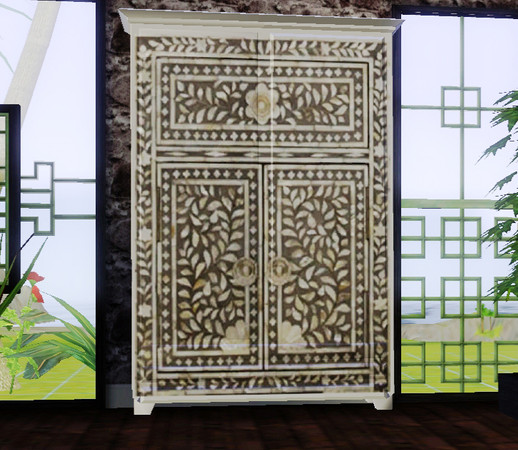 Sims 3 — MOTHER OF PEARL  DRESSER 6 by abuk0 — MOTHER OF PEARL DRESSER 6