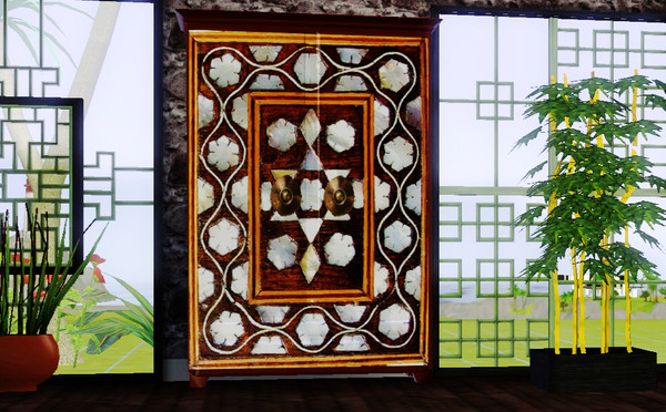 Sims 3 — MOTHER OF PEARL  DRESSER 1 by abuk0 — MOTHER OF PEARL DRESSER 1