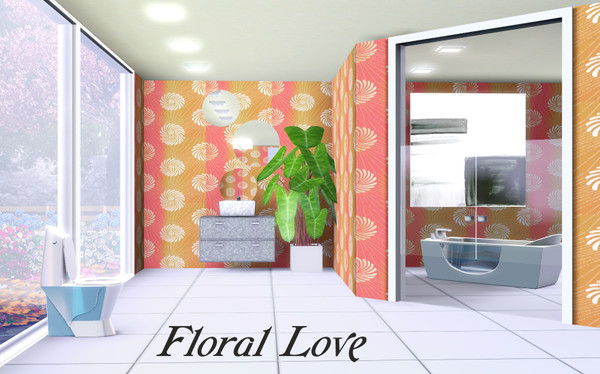Sims 3 — Floral Love by TSR Archive — Pattern made by Pralinesims for TSR