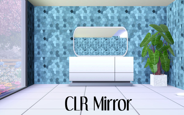 Sims 3 — Comfort Living Room Mirror by TSR Archive — By Pralinesims for TSR (2010)