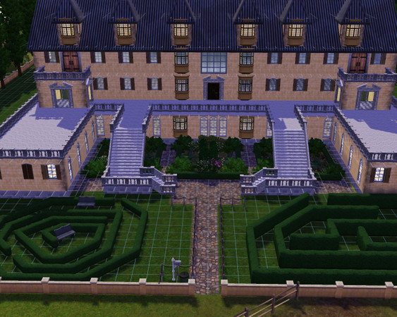 Sims 3 — Ratskeller shell by Navek — This build is an empty shell for a hotel or large legacy... the choices are endless,
