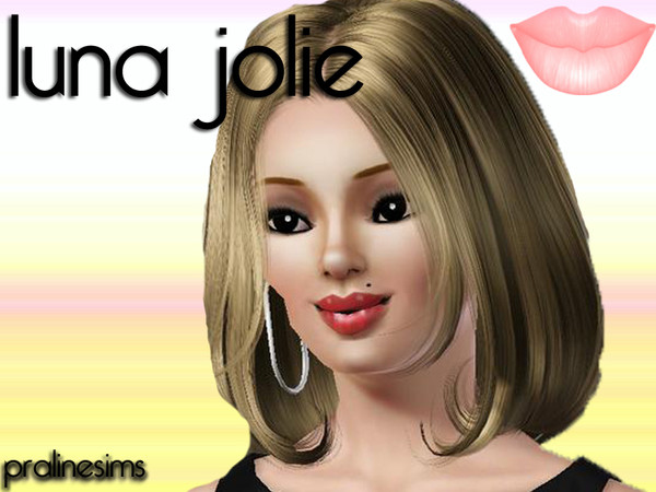 Sims 3 — Luna by TSR Archive —  Special thanks to: Peggyzone/pegy (Hair)