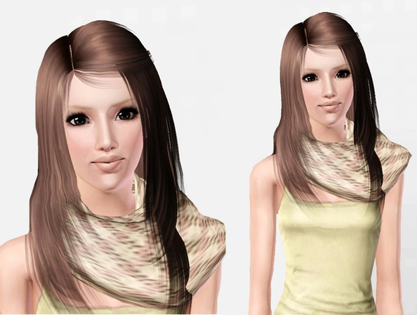 Sims 3 — Nico by foxysims — Hope you'll like it. ENJOY *Hair by Raon. Lipstick by LemonLeaf. Eyes by Peggy. Scarf by