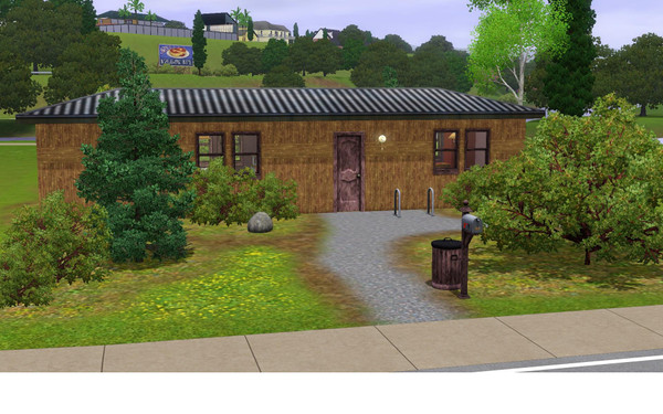 Sims 3 — Traam Trailer - 1br, 1ba by Flexina — Perfect trailer for two friends to share, save some money on it. Open