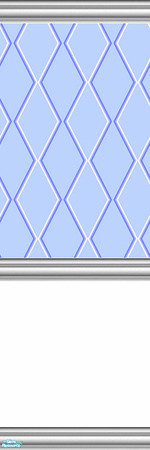 Sims 2 — Diamond Wall Tile - Blue by shadow66 — This is one of a set of 10 pastel coloured wall tiles with diamond