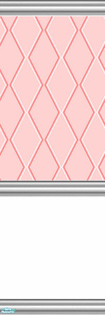 Sims 2 — Diamond Wall Tile - Pink by shadow66 — This is one of a set of 10 pastel coloured wall tiles with diamond
