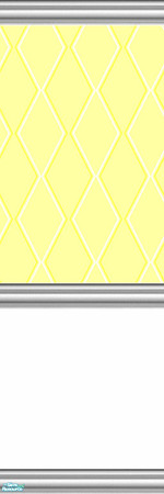 Sims 2 — Diamond Wall Tile - Cream by shadow66 — This is one of a set of 10 pastel coloured wall tiles with diamond