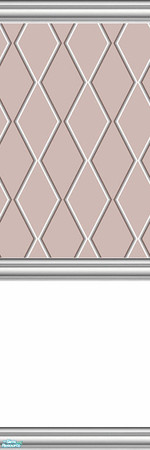 Sims 2 — Diamond Wall Tile - Brown by shadow66 — This is one of a set of 10 pastel coloured wall tiles with diamond